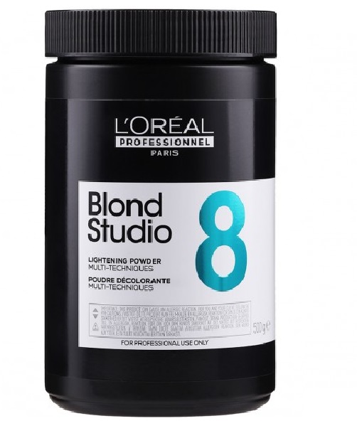 Пудра  для интенсивного  осветления волос Loreal Professionnel Blond Studio Powder 8